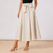 [MIXMUSE.COUTURE] Gonna Midi Con Fiocco Annodato