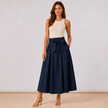 [MIXMUSE.COUTURE] Gonna Midi Con Fiocco Annodato