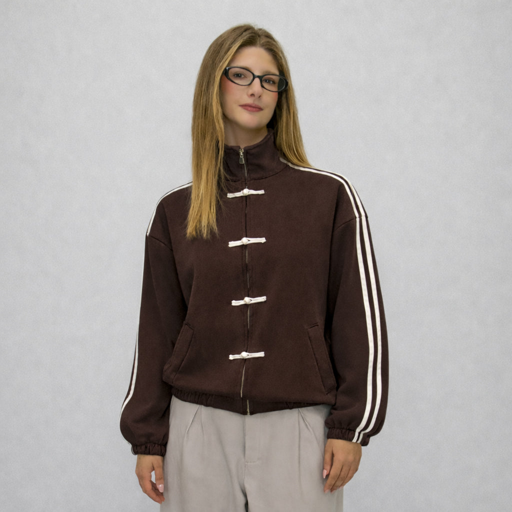 [MIXMUSE.SOUL] Giacca Dragon, Sporty Chic Stile Cinese