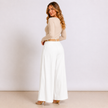 [MIXMUSE.COUTURE] Pantaloni In Cotone Con Pince