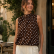 [MIXMUSE.SOUL] Top Smanicato Con Fiocco Sul Retro