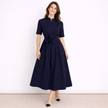 [MIXMUSE.COUTURE] Jolie, Vestito Chemisier Con Cintura