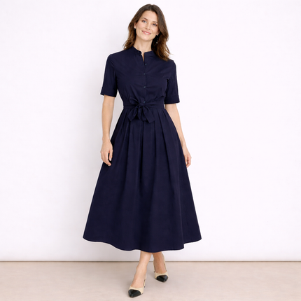 [MIXMUSE.COUTURE] Jolie, Vestito Chemisier Con Cintura