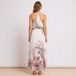 [MIXMUSE.NOHO] Vestito Plissettato Con Stampa Floreale