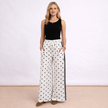 [MIXMUSE.SOUL] Pantaloni A Pois Con Banda Laterale