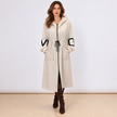[MIXMUSE.NOHO] Nolita, Cappotto Combinato con Maniche in Maglia e Zip