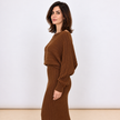 [MIXMUSE.COUTURE] Candy, Completo In Maglia Con Gonna A Coste