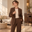 [MIXMUSE.SOUL] Blazer Con Piume Ai Polsini
