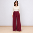 [MIXMUSE.COUTURE] Elegante broek met plooien