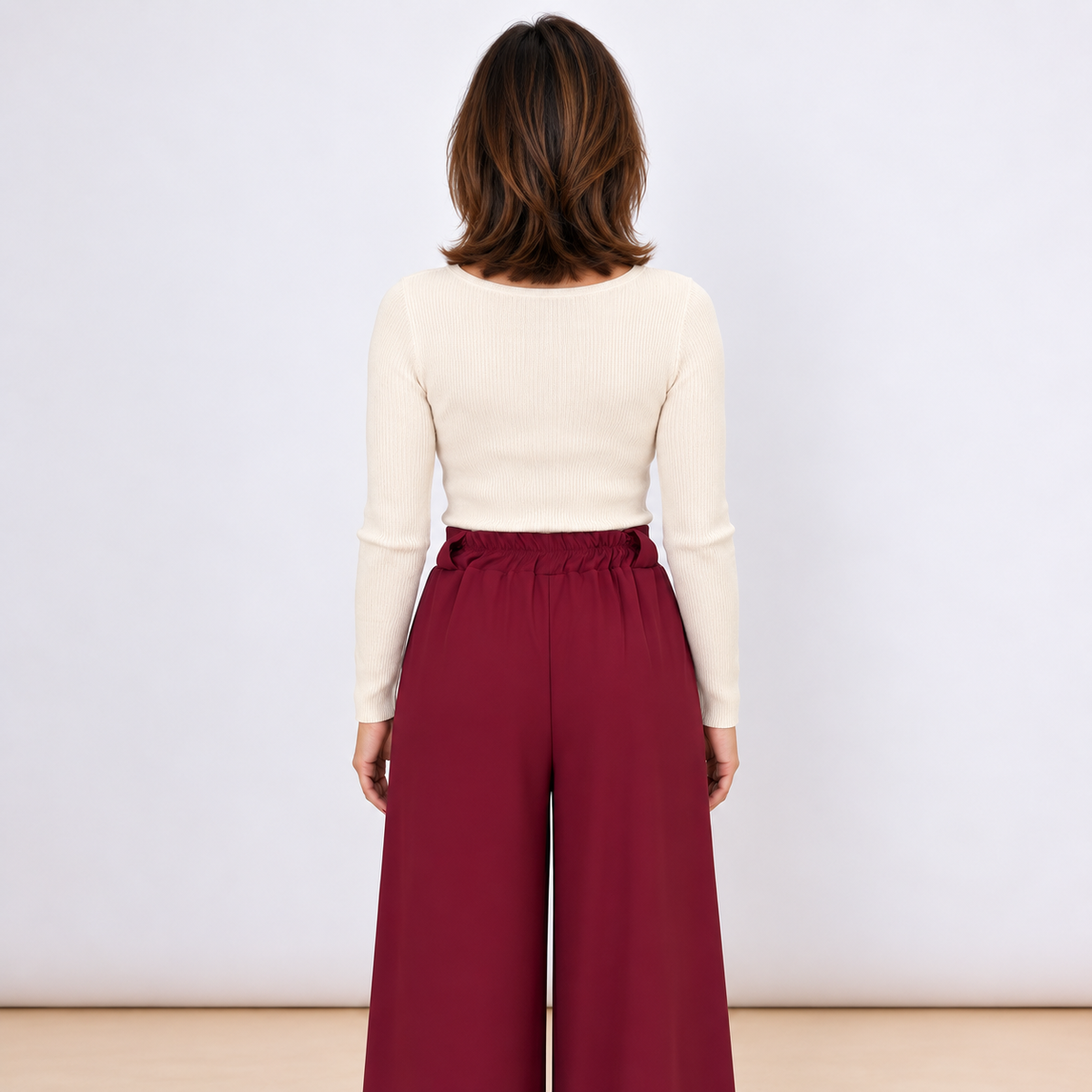 [MIXMUSE.COUTURE] Elegante broek met plooien