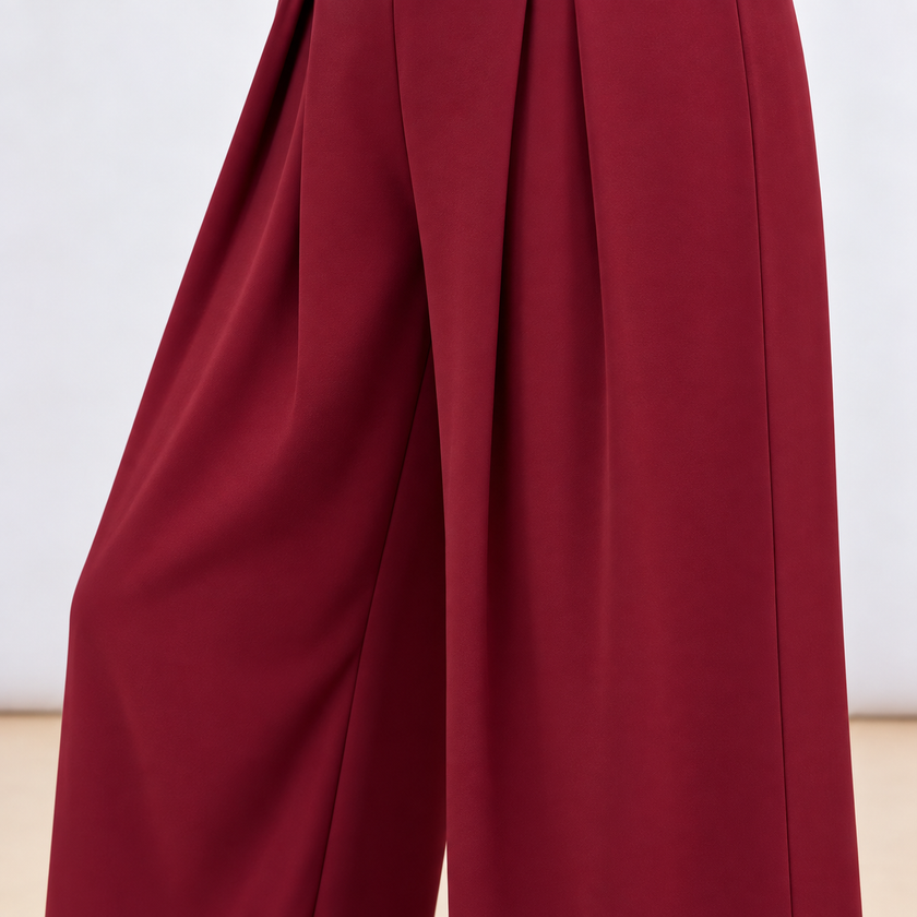 [MIXMUSE.COUTURE] Elegante broek met plooien