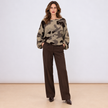 [MIXMUSE.NOHO] Maglione Con Fantasia Camouflage
