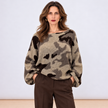 [MIXMUSE.NOHO] Maglione Con Fantasia Camouflage