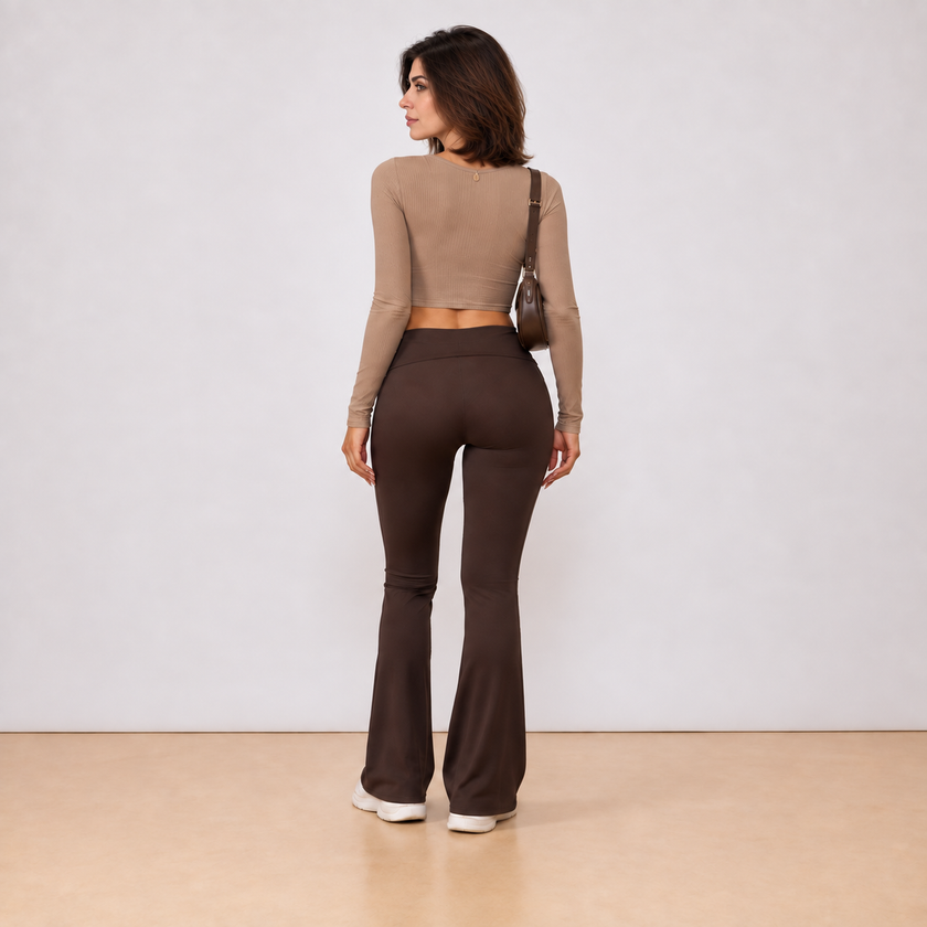 [MIXMUSE.COUTURE] Wow Shape, Pantalone Palazzo Modellante