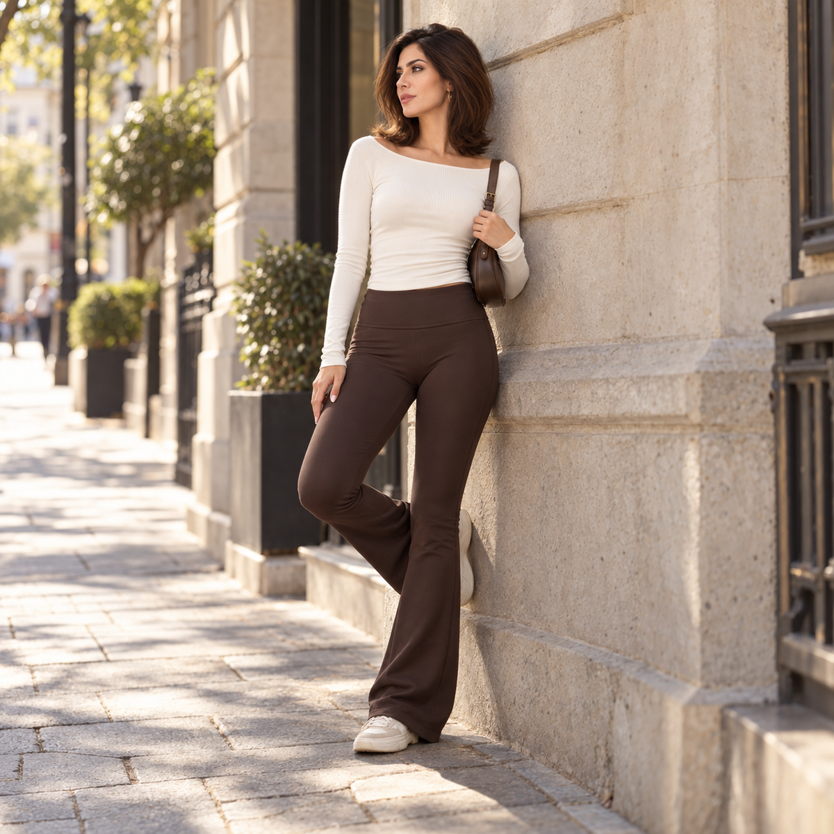 [MIXMUSE.COUTURE] Wow Shape, Pantalone Palazzo Modellante