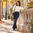 [MIXMUSE.COUTURE] Wow Shape, Pantalone Palazzo Modellante