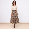 [MIXMUSE.COUTURE] Gonna Svasata Tartan Con Cintura