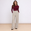 [MIXMUSE] Pantalone Elasticizzato Con Pinces