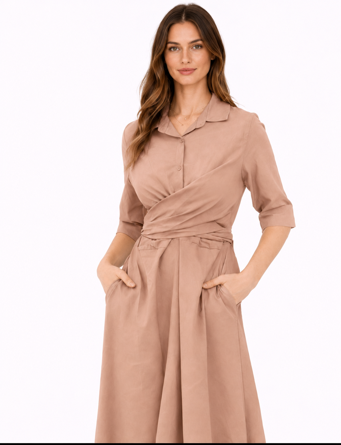 [MIXMUSE.NOHO] Bea, Vestito Con Laccio In Vita