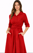[MIXMUSE.NOHO] Bea, Vestito Con Laccio In Vita