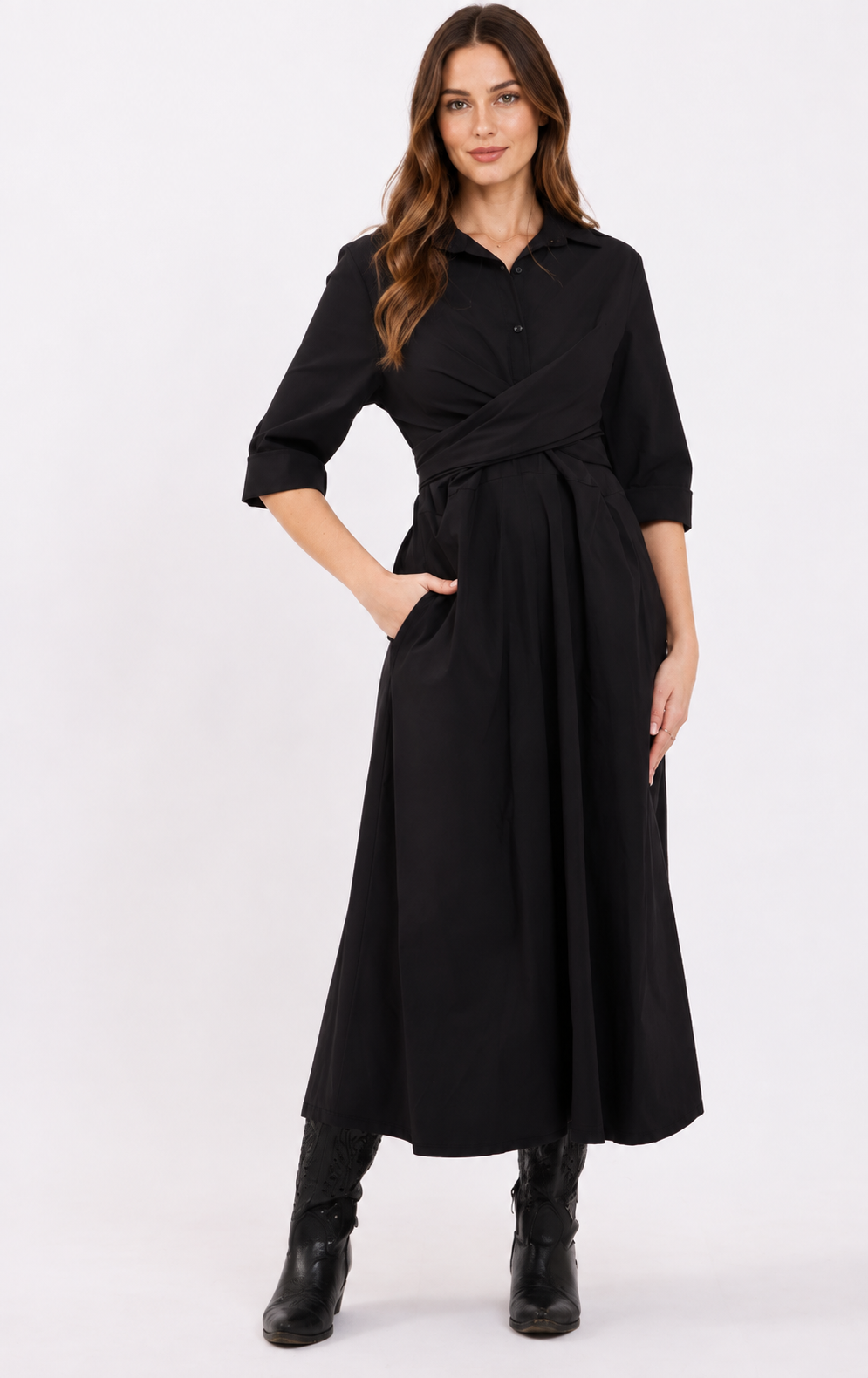 [MIXMUSE.NOHO] Bea, Vestito Con Laccio In Vita
