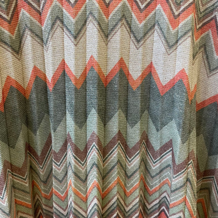 Abito Estivo Zig Zag con Spalline Sottili - Made In Italy