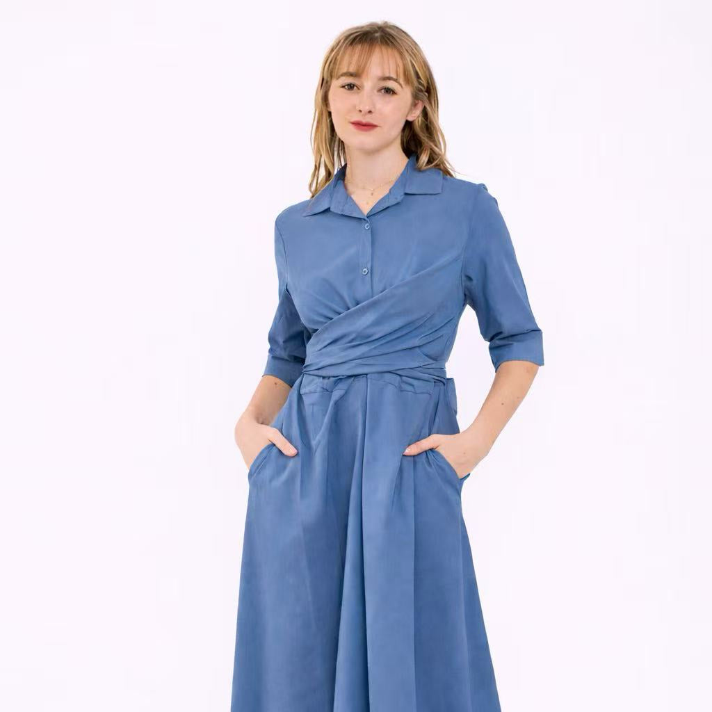[MIXMUSE.NOHO] Bea, Vestito Con Laccio In Vita