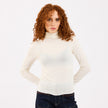 [MIXMUSE.COUTURE] Maglia Giulia Basic a Maniche Lunghe in Misto Cashmere