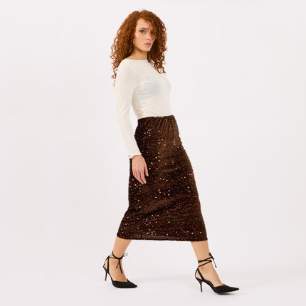 [MIXMUSE.COUTURE] Gonna Lunga con Paillettes