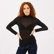 [MIXMUSE.COUTURE] Maglia Giulia Basic a Maniche Lunghe in Misto Cashmere