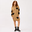 [MIXMUSE.COUTURE] Vestito Love, In Maglia Con Cuori