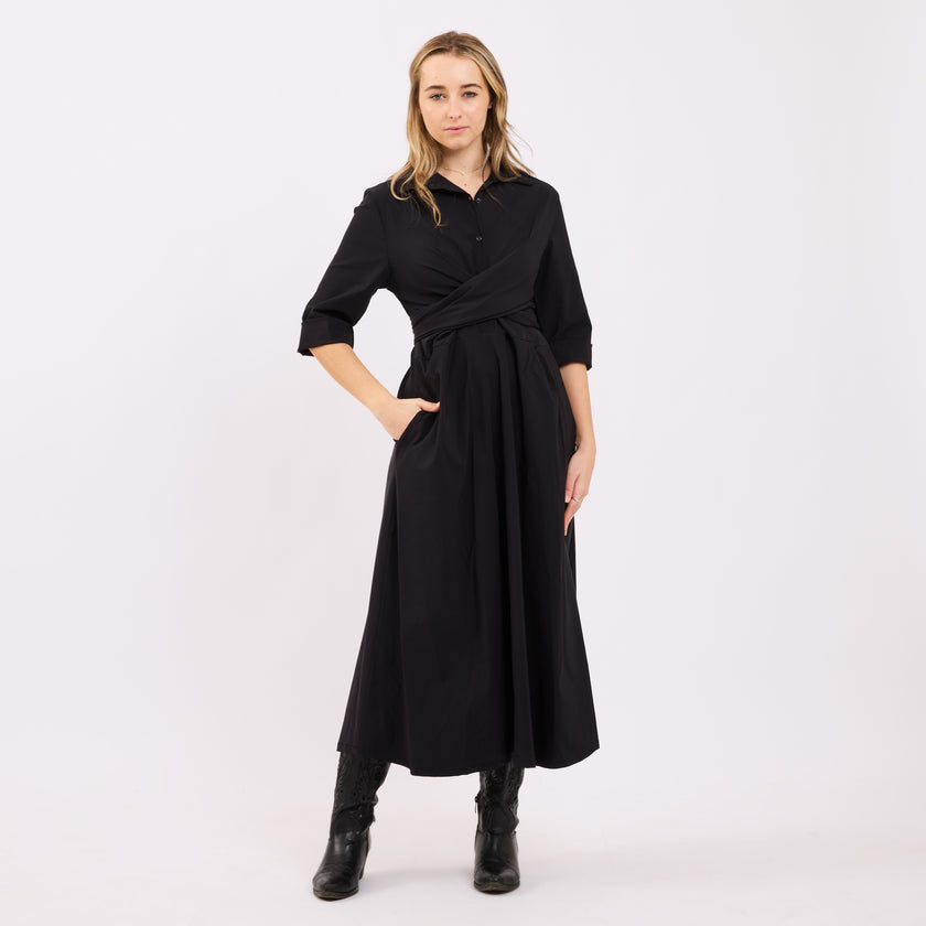 [MIXMUSE.NOHO] Bea, Vestito Con Laccio In Vita