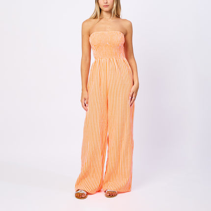 Tuta Chiara, Elasticizzata con stampa Fluo - Made In Italy