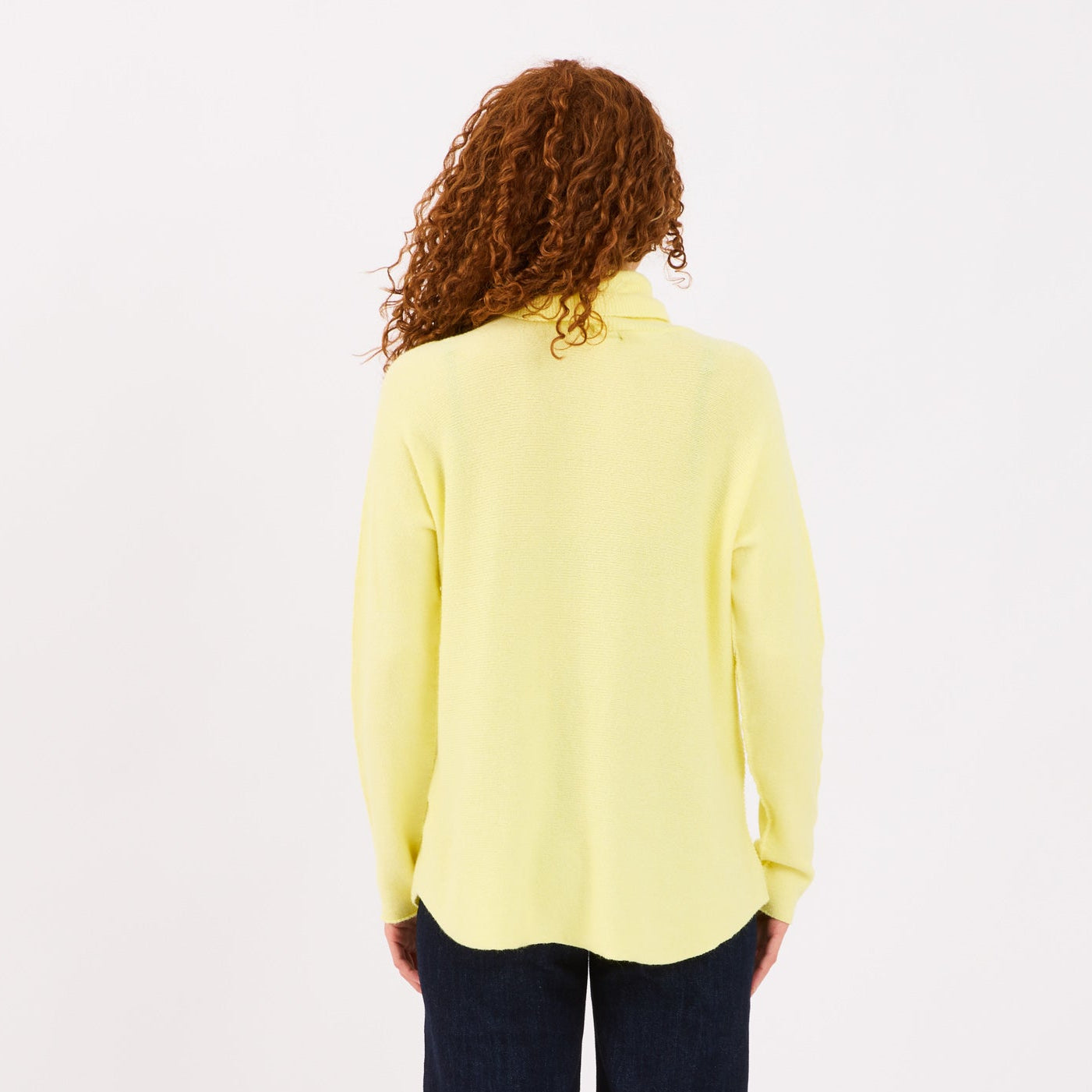 [MIXMUSE] Charlie Max, Maglia Lunga Con Collo Alto Curvy
