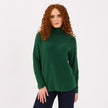 [MIXMUSE] Charlie Max, Maglia Lunga Con Collo Alto Curvy