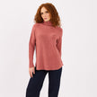 [MIXMUSE] Charlie Max, Maglia Lunga Con Collo Alto Curvy