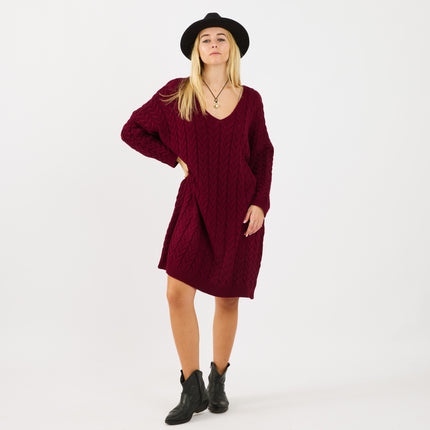 [MIXMUSE.COUTURE] Vestito In Maglia Intrecciata