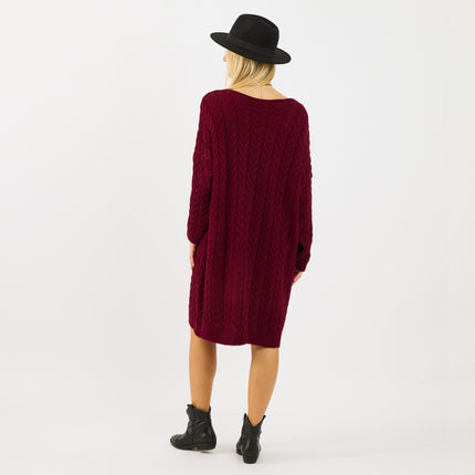 [MIXMUSE.COUTURE] Vestito In Maglia Intrecciata