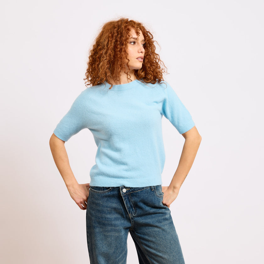 [MIXMUSE] Maglia Lulu, Girocollo A Manica Corta