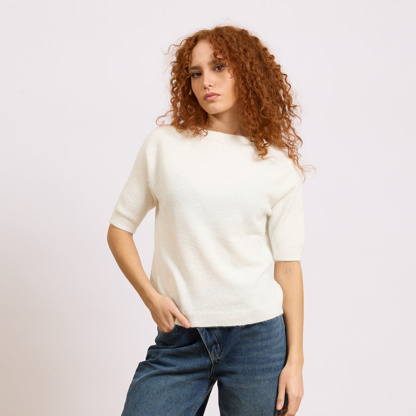 [MIXMUSE] Maglia Lulu, Girocollo A Manica Corta