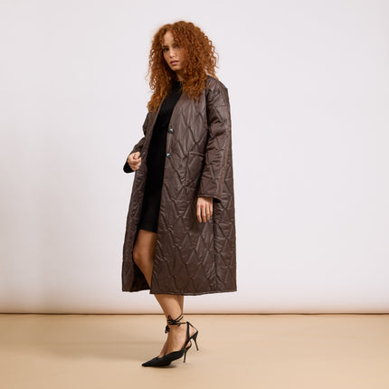 [MIXMUSE.COUTURE] Piumino Lungo Trapuntato