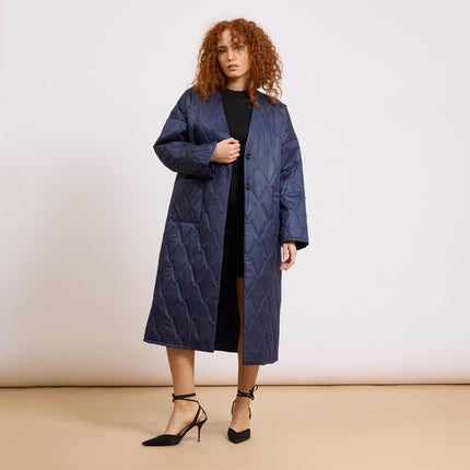 [MIXMUSE.COUTURE] Piumino Lungo Trapuntato
