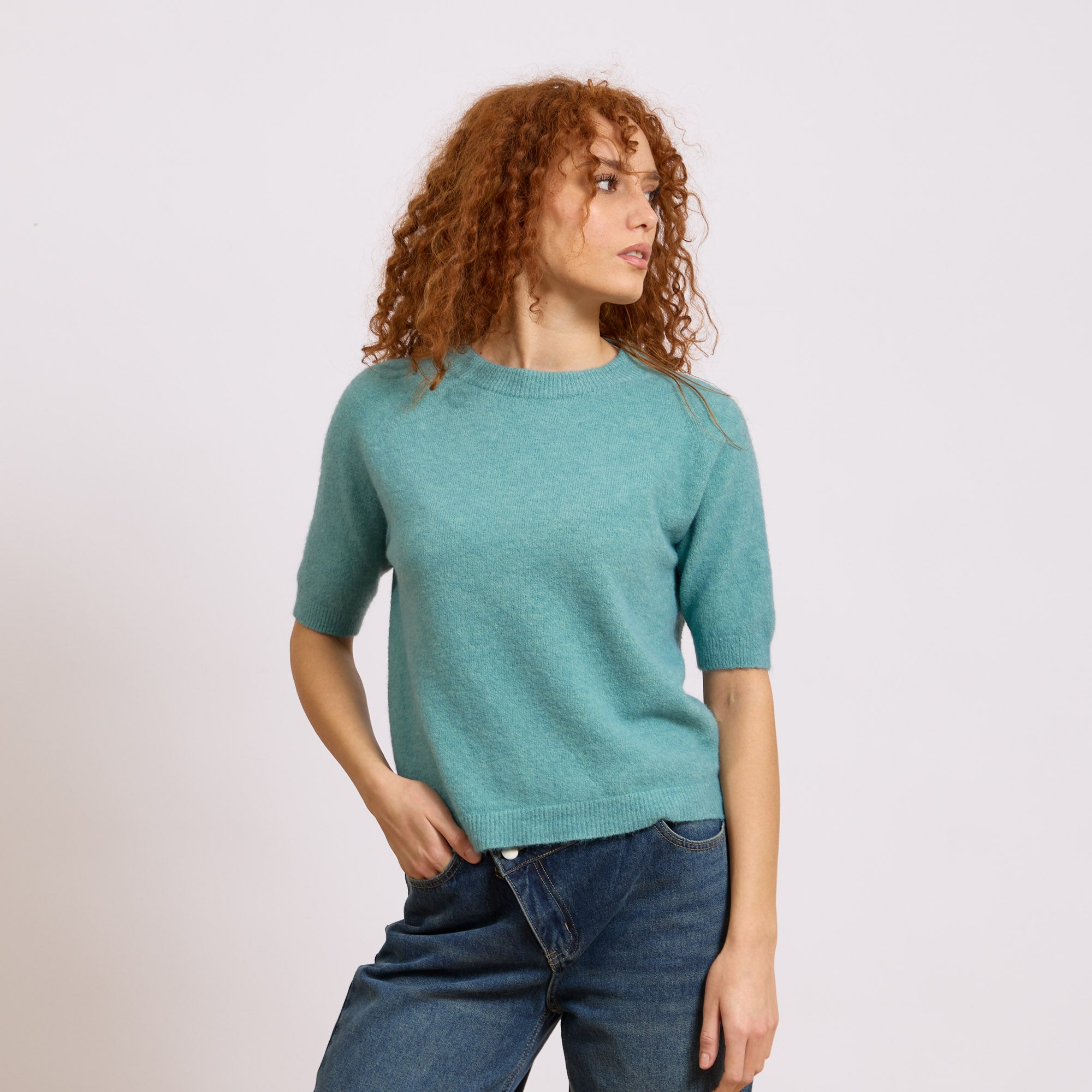 [MIXMUSE] Maglia Lulu, Girocollo A Manica Corta