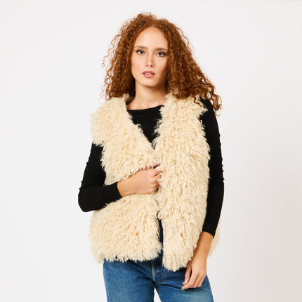 [MIXMUSE.SOUL] Gilet In Pelliccia