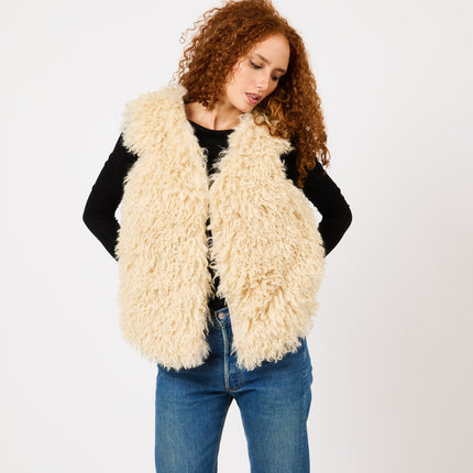 [MIXMUSE.SOUL] Gilet In Pelliccia