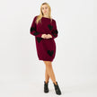 [MIXMUSE.COUTURE] Vestito Love, In Maglia Con Cuori