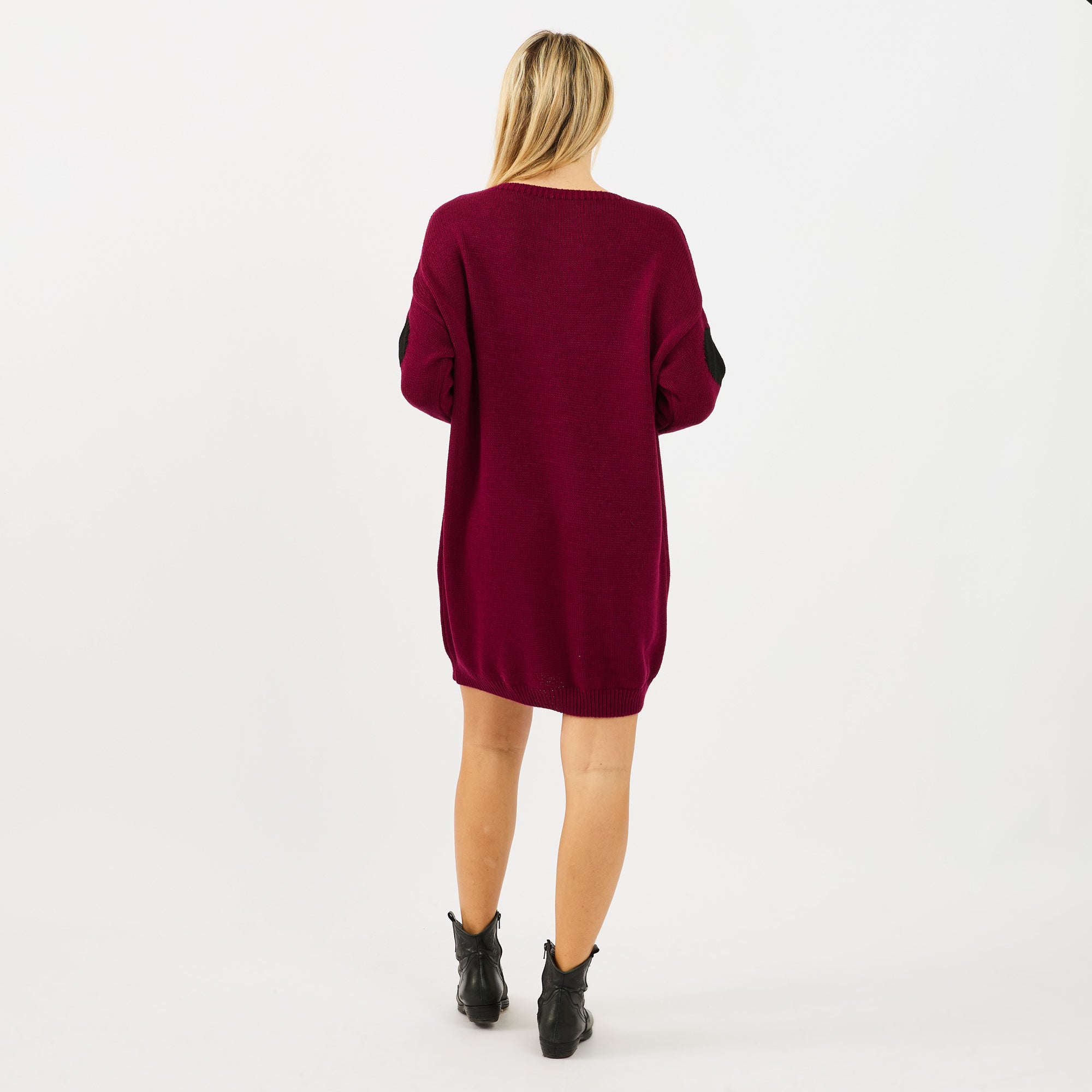 [MIXMUSE.COUTURE] Vestito Love, In Maglia Con Cuori