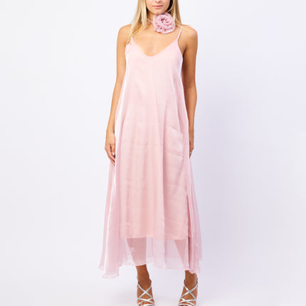 ABITO COL FIORE DECORATIVO