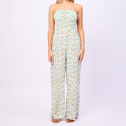 Tuta Chiara, Elasticizzata con stampa Fluo - Made In Italy