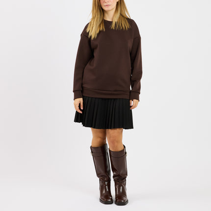 [MIXMUSE.NOHO] Vestito In Felpa Combinato